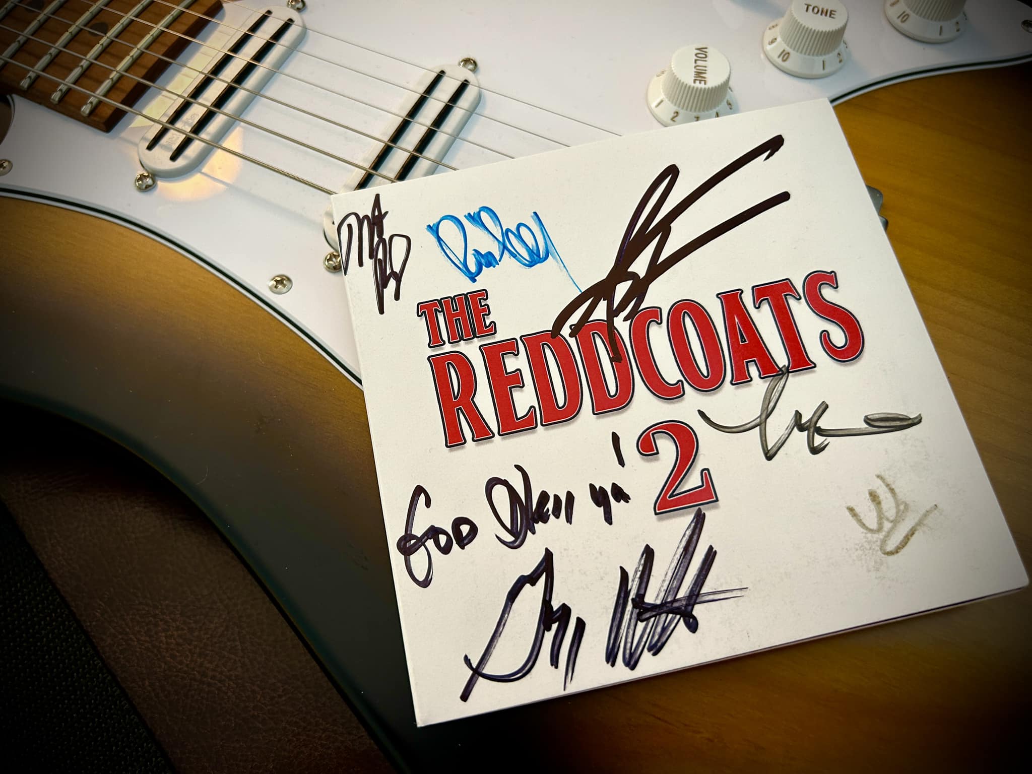 Reddcoats 2 Signed CD